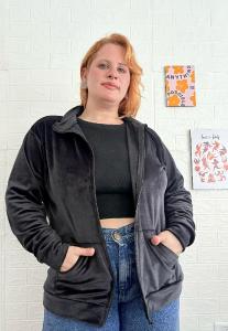 Campera Plush Bifaz