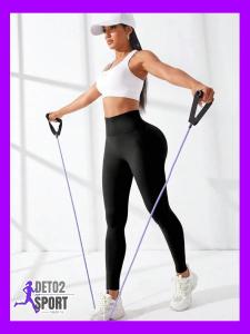 Calza Seamless Negra Lisa Push Up..!!