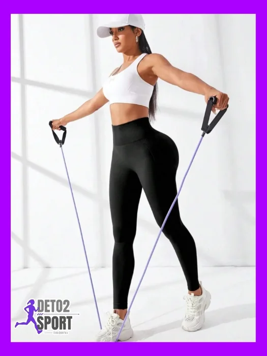 Calza Seamless Negra Lisa Push Up..!!