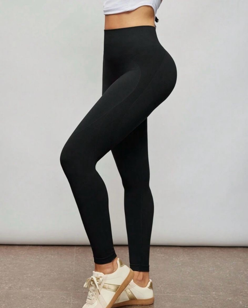 Calza Seamless Negra Lisa Push Up..!! - Imagen 7