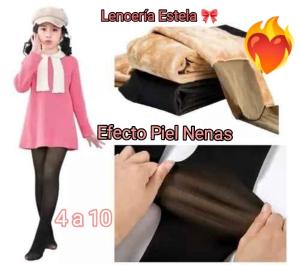 Medias Efecto Piel Nenas, 4 al 10 y 12 al 18 - Miniatura 2