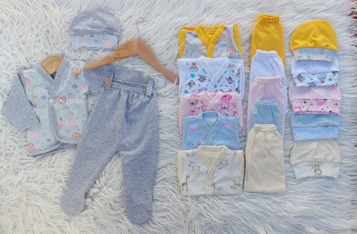 Ajuar Recién Nacido Estampados 3 Piezas