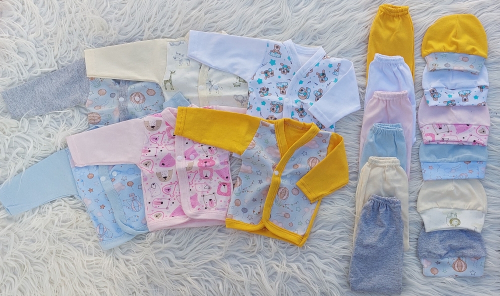 Ajuar Recién Nacido Estampados 3 Piezas - Imagen 2