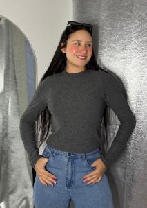 Media Polera Clasica de Morly Frizado