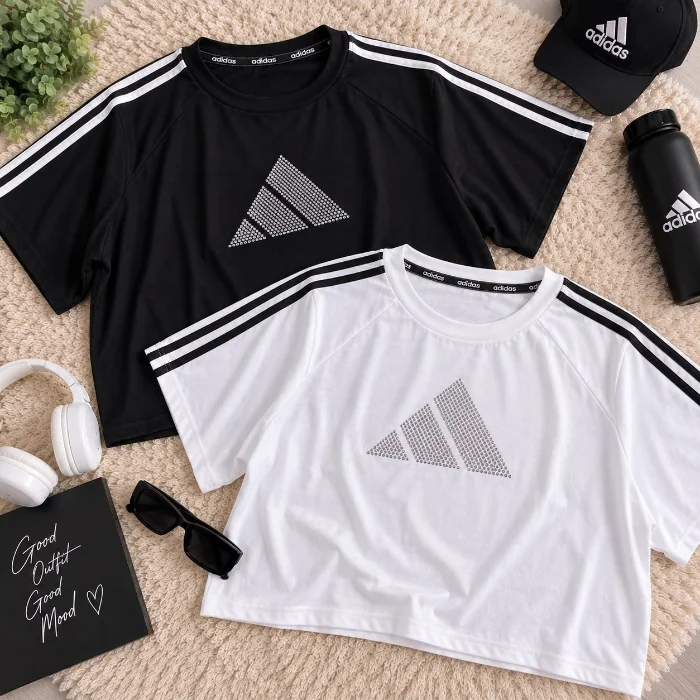 Remera Crop Oberzive Adiidass