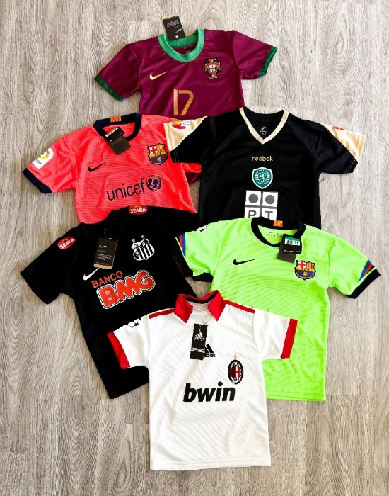 Camiseta Futbol Retro Niño