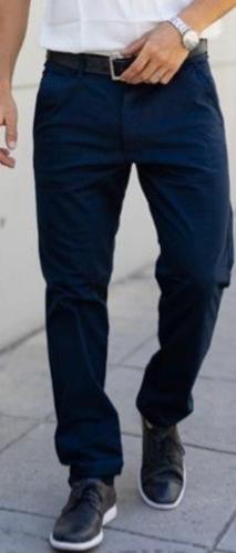 Corte Chino Azul Marino