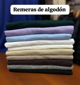 Remeras de Algodón Peinado