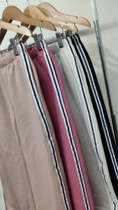 Pantalón Tira Deportiva Friza Peinado Niña - Miniatura 2
