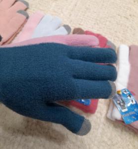 Guantes  Super Suaves Tactil Dama Bi Color Importadas