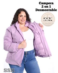 Campera 3 en  1   T. Especiales  Piloto, Campera Inflable-termica y Chaleco - Miniatura 2