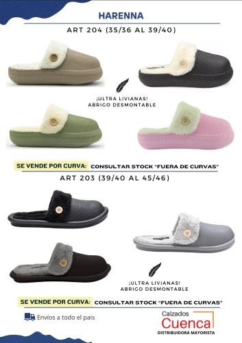 Pantufla de Hombre Harenna Original Art.203 (39/40 al 45/46) - Miniatura 4