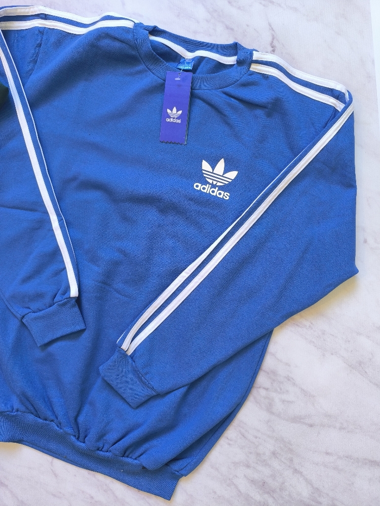 Buzo Adidas Retro Lineas Bordadas - Imagen 2