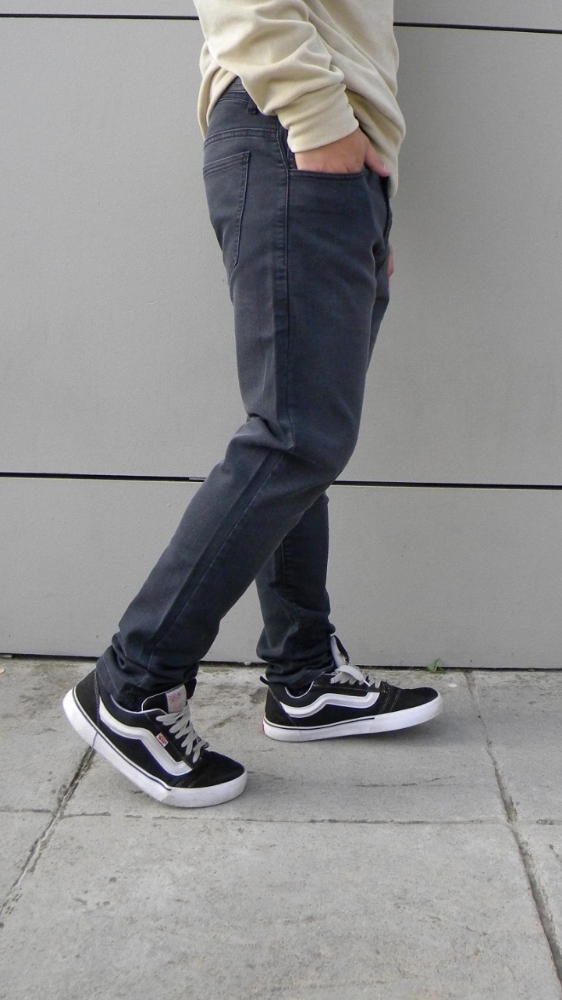 Nuevo Ingreso Semichupin Jeans  Gris - Imagen 3