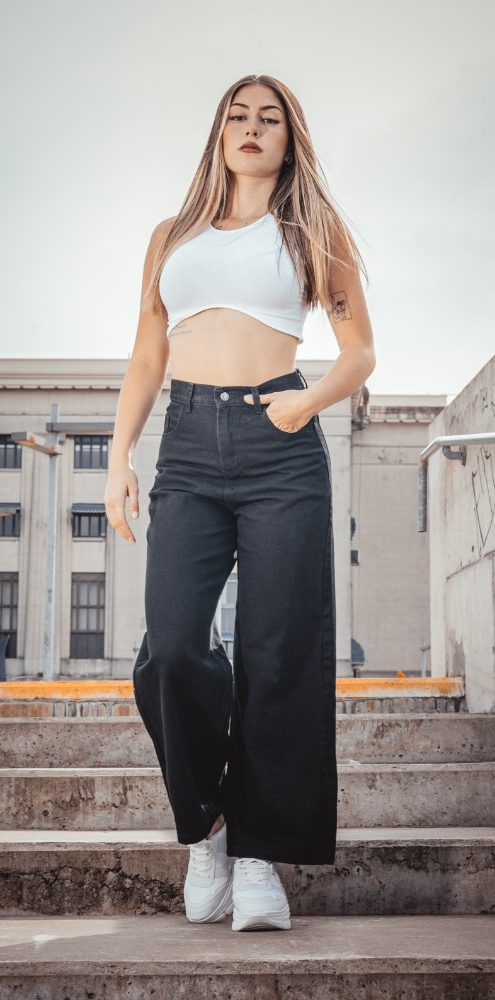 Wide Leg Negro - Imagen 8