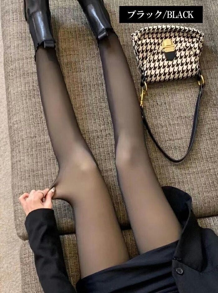 Medias Panty Efecto Piel Abrigo Mujer Importado Tendencia - Imagen 2