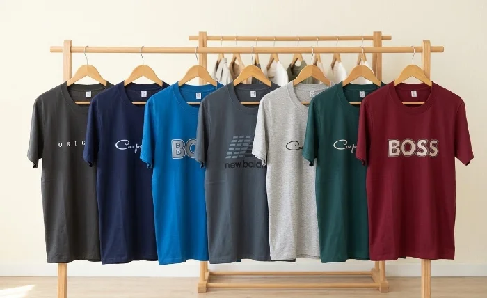 Remera de Algodon Cardado