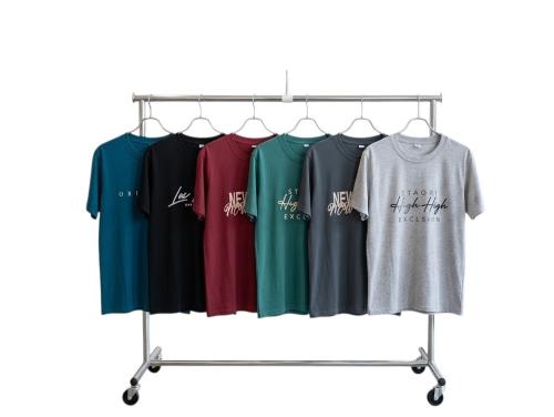 Remera de Algodon Cardado
