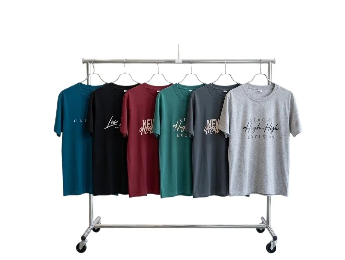 Remera de Algodon Cardado