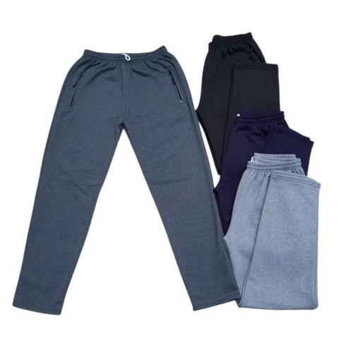 Pantalon Recto de Algodon Frizado
