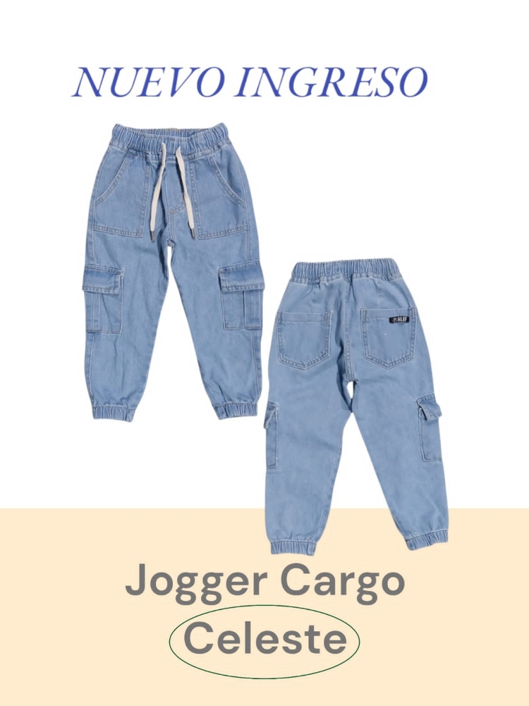 Jogger Celeste - Imagen 2