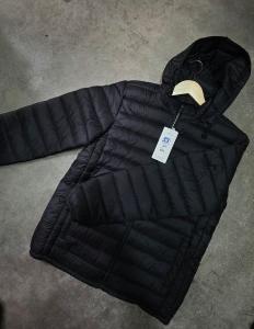 Campera Básica Negra Puffer Hombre Talle M al Xxl - Miniatura 3