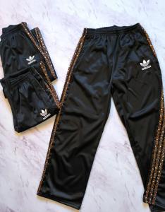 Pantalon Adidas Animal Print Frisado - Miniatura 2