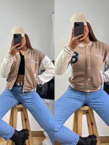 Campera Combinada y Bordado - Miniatura 2