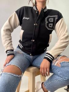 Campera Combinada y Bordado - Miniatura 3