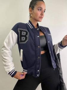 Campera Combinada y Bordado - Miniatura 4