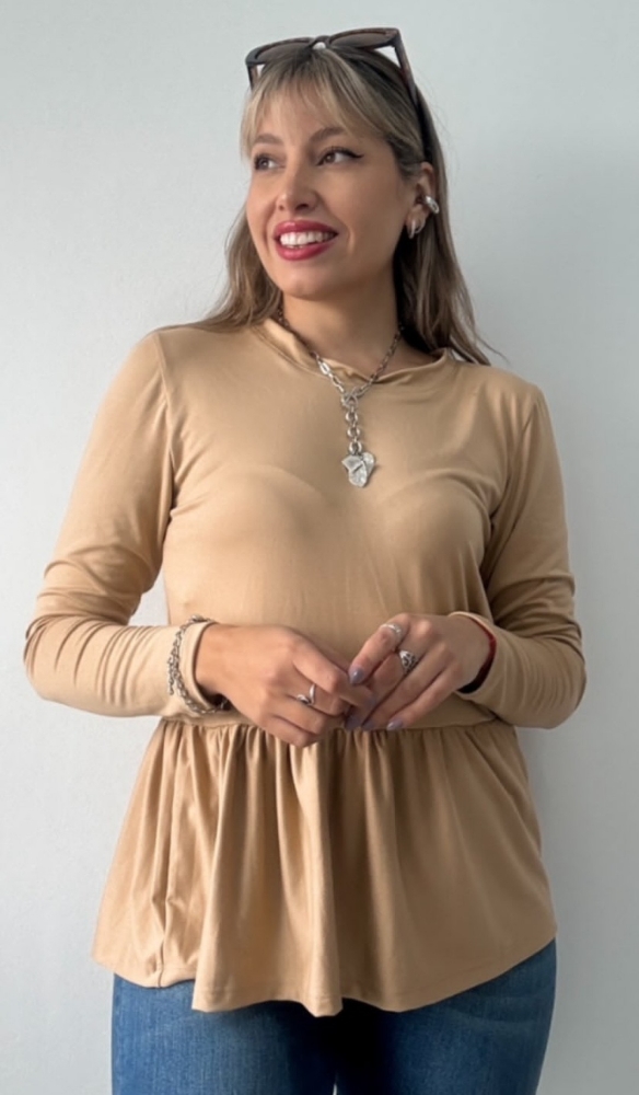 Camiseta con Volado Modal Soft - Imagen 4
