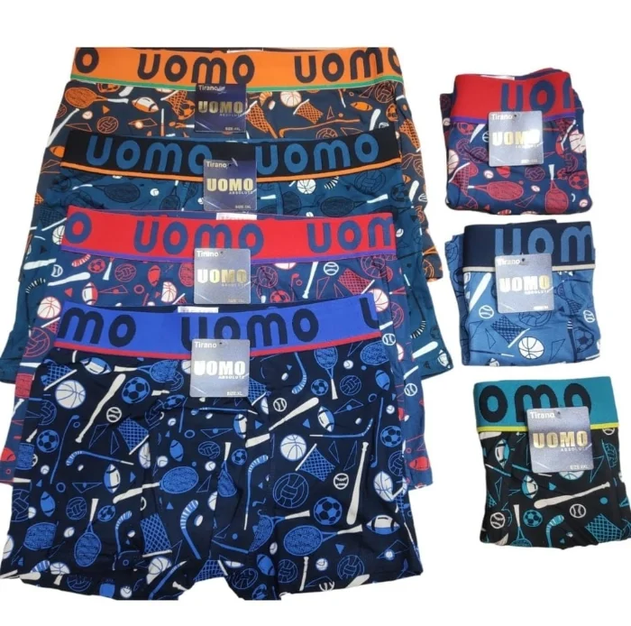 Boxer Uomo Lisos y Estampados