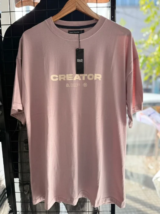 Remera Oversize Creator Algodón Peinado Premium