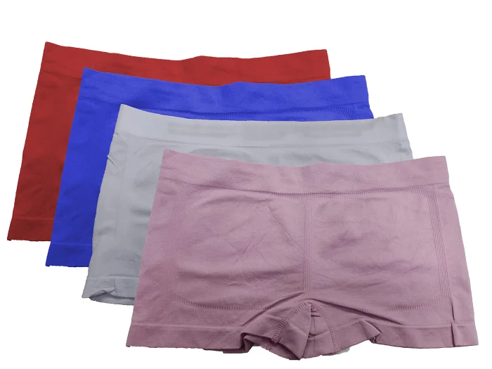 Docena Boxer Dama Microfibra Lisas Seamless