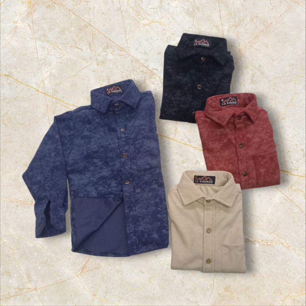 Camisa de Niño en Corderoy - Imagen 2