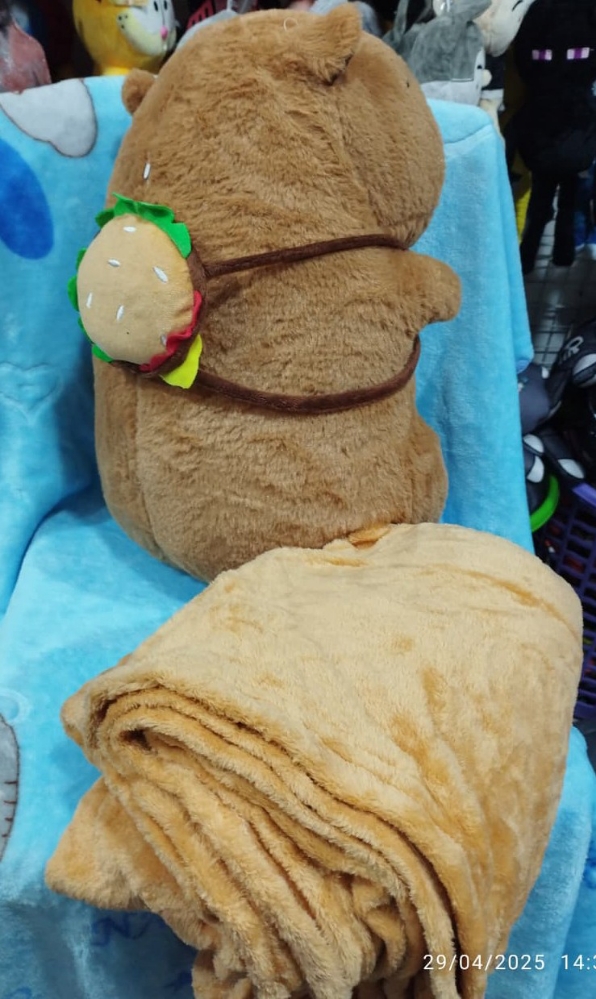 Capibara con Manta Importado - Imagen 1