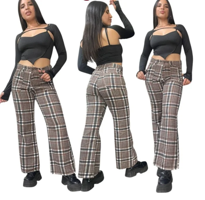 Wide Escosés con Bolsillos!