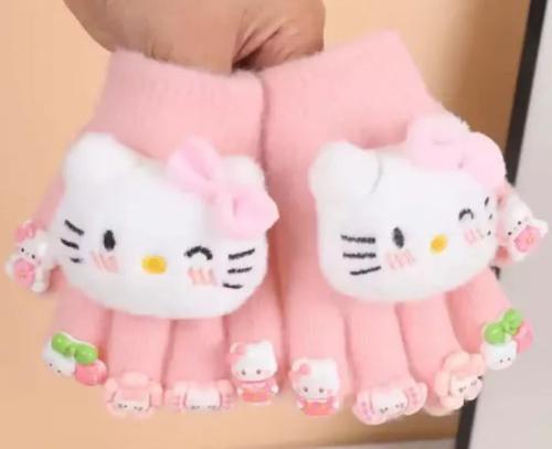 Guantes Nene Stich, Kitty y Capibara 6 Pines