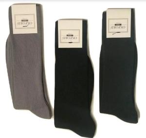 Media de Vestir Hombre Algodon Oxford X12 Pares