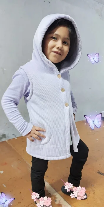 Chaleco de Nena  Corderoy
