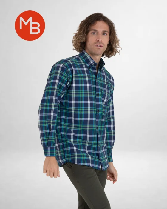 Camisa Rígida Clásica Cuadros