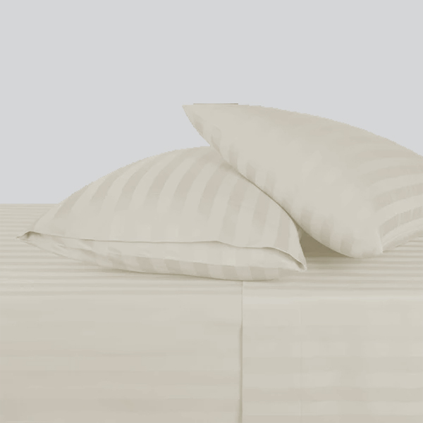 Sabana 600 Hilos Dobby Hotelera Super Soft King Size Bulto 20 Unidades - 600%20hil%20kasarah%20manteca.jpg