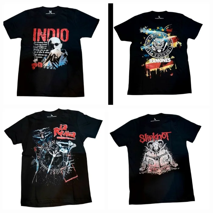 Remeras Rockeras Premiun