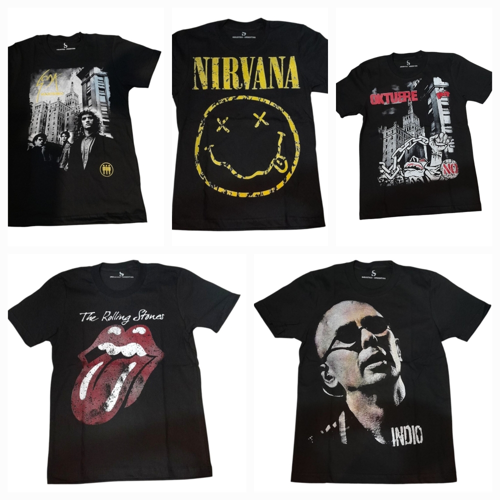 Remeras Rockeras Premiun - Imagen 2