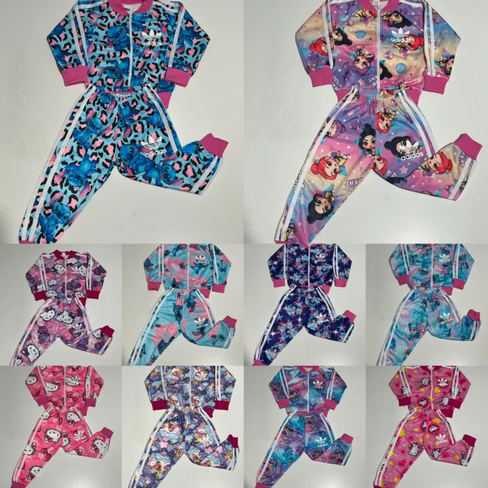 Conjuntos Estampados de Bebes Adidas 3 al 10