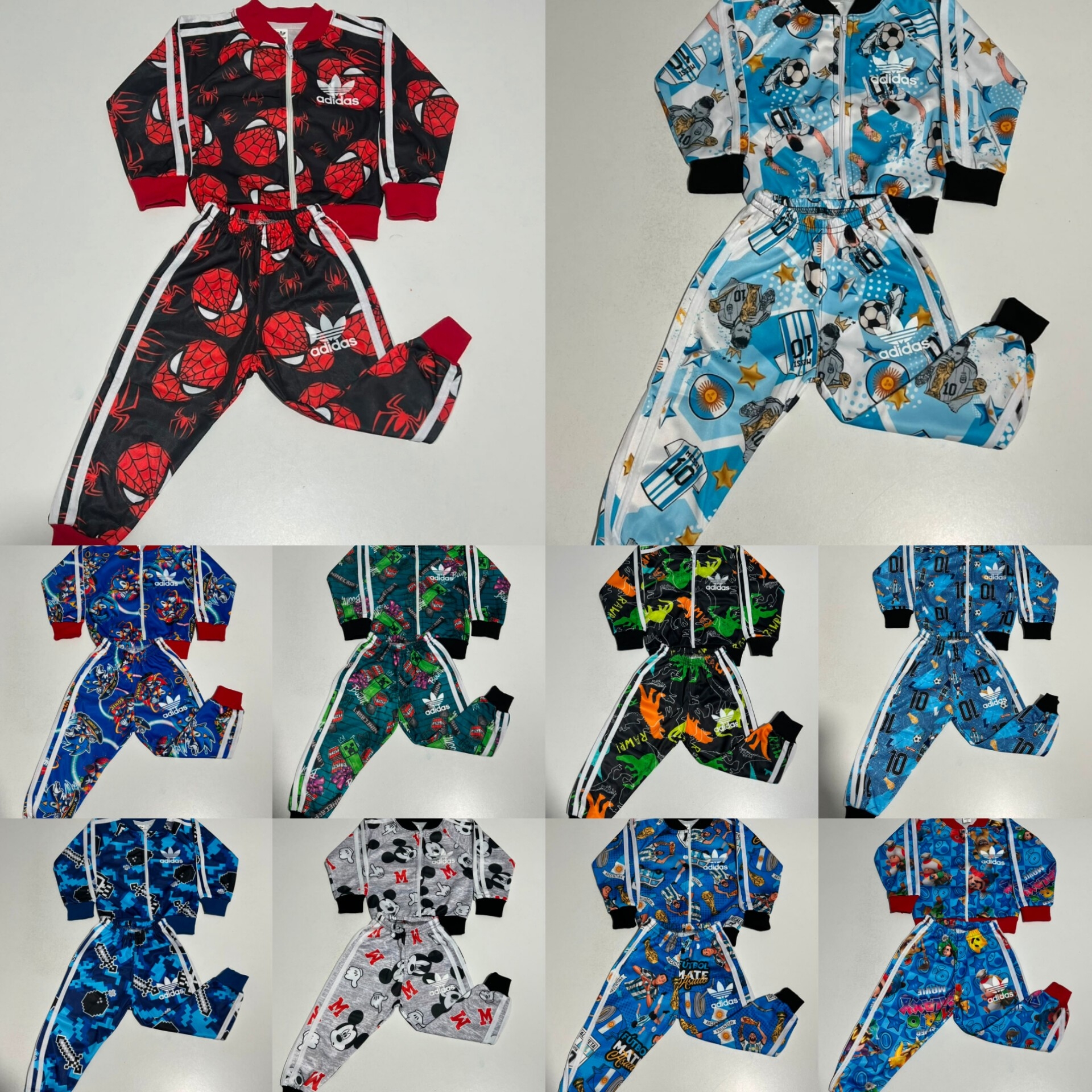 Conjuntos Estampados de Bebes Adidas 3 al 10 - Imagen 2