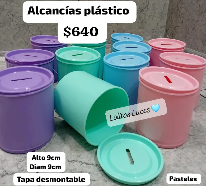 Alcancías Colores