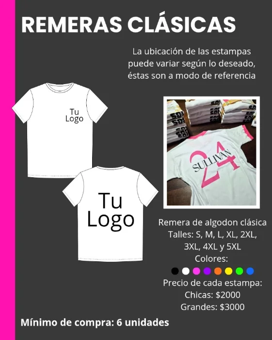 Remera Estampada