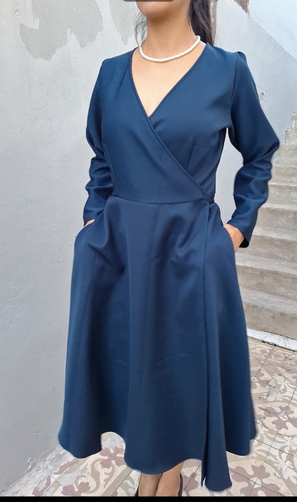 Vestido Cruzado para Dama(  Oferta ) - Imagen 2