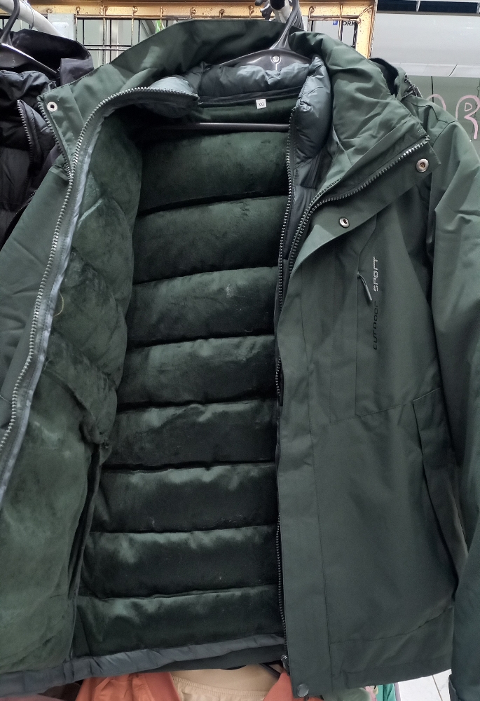 Campera 2 en 1 con Piel para Hombre - Imagen 2